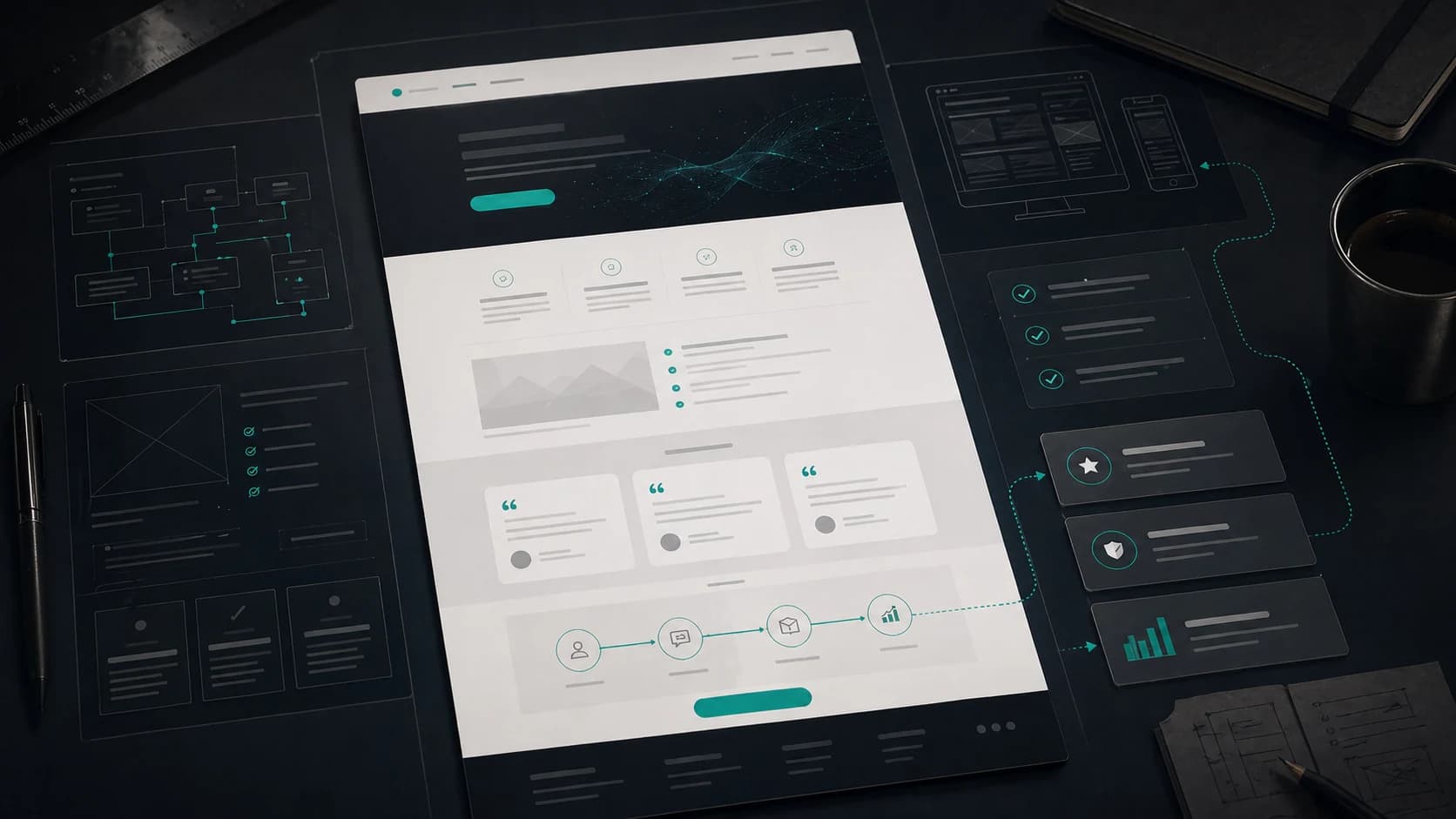 Service pages that help buyers decide